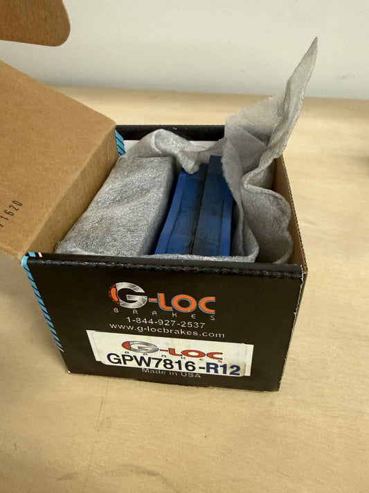 G-Loc R12 pads for Wilwood DynaPro radial mount(7816R12)