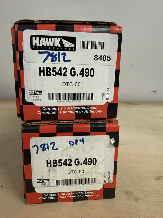 Hawk DTC-60 for Wilwood DynaPro 4 (7812 pad shape)